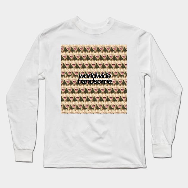 "WORLDWIDE HANDSOME" - Jin Long Sleeve T-Shirt by oreokookie